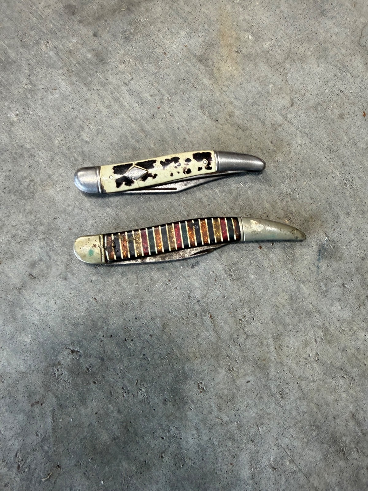 Kutmaster Knife Candy Striped and imperial DE knife