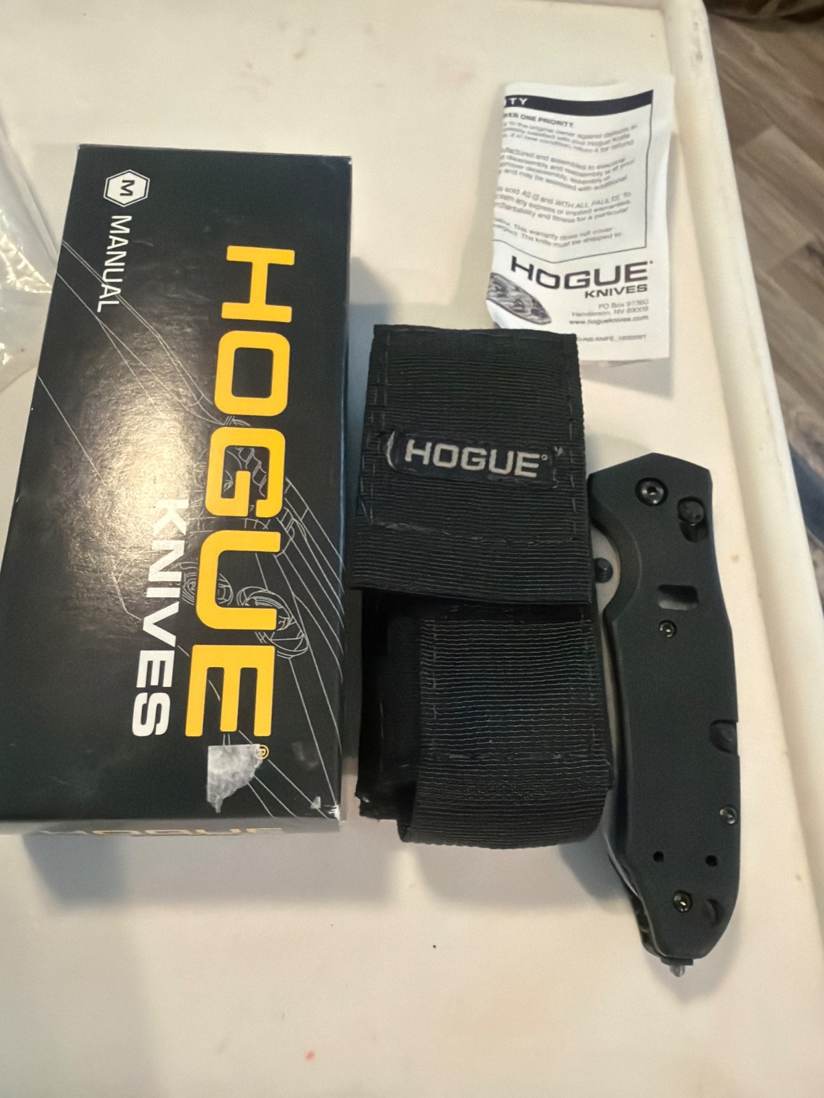 Hogue Knife Trauma First Response Tool N680 W/Sheath, Box NEW