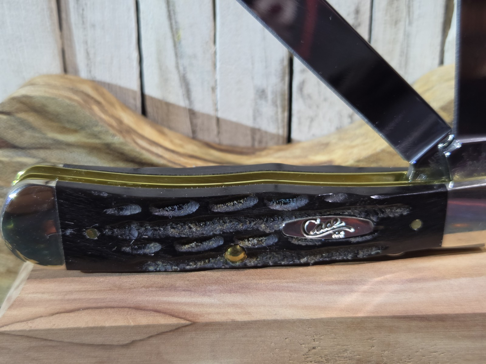 Case XX Buffalo Horn Full Size Trapper Knife NIB 2026