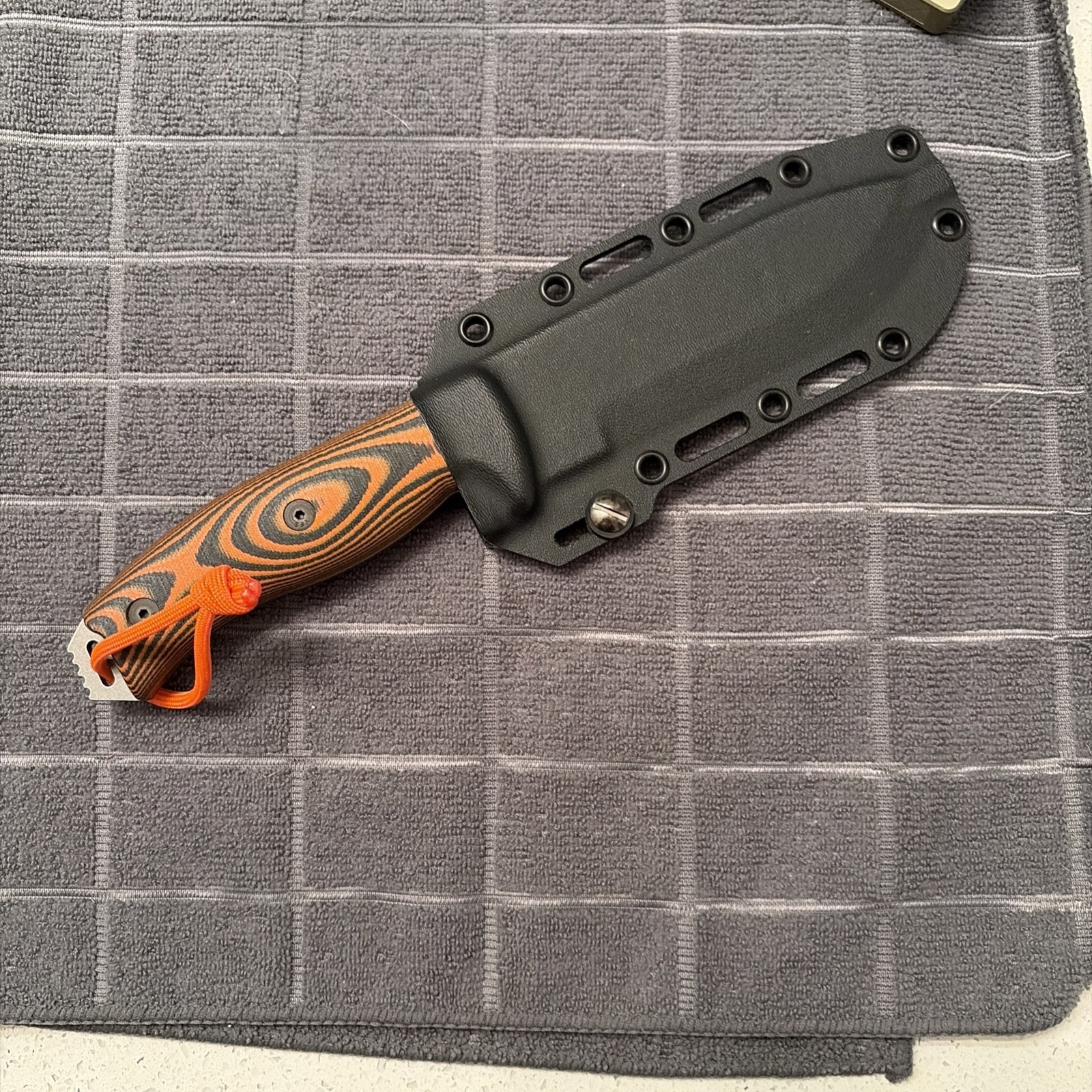 Architect Field Buddy 5.5″ TKC Fixed Blade Looks Unused Made By TOPS