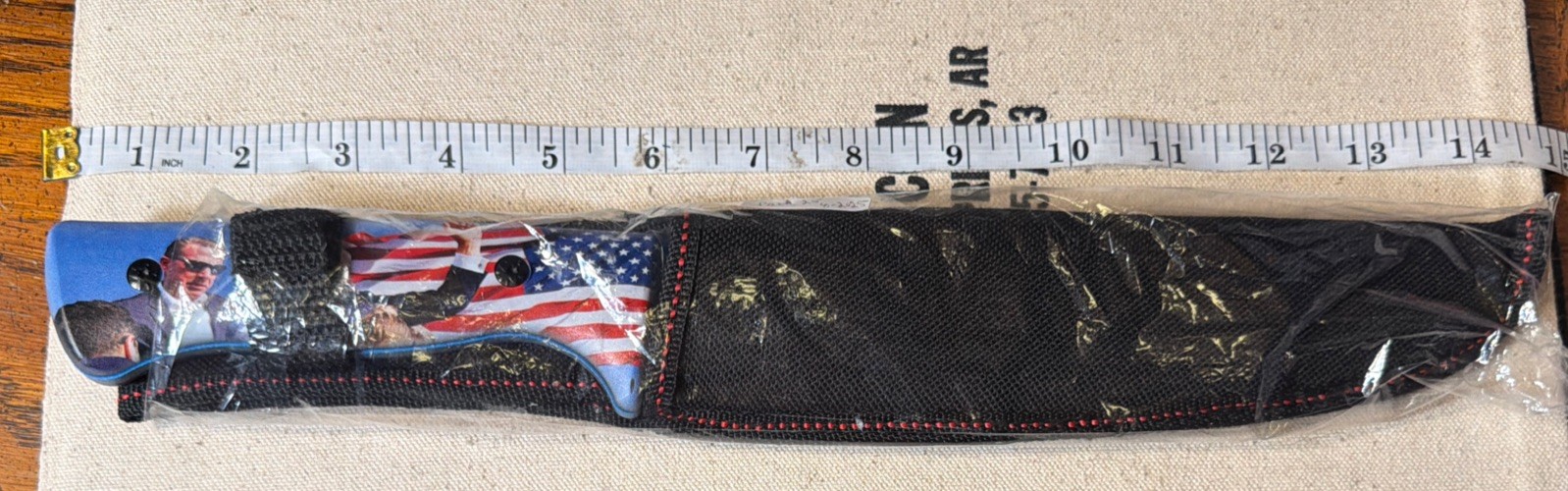 Donald Trump President of the United States hunting/survival knife new w/ sheath