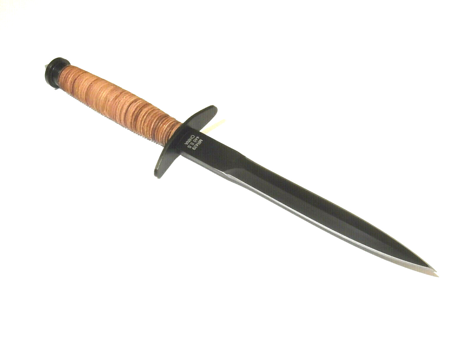 MARBLES MR429 V-42 STILETTO Dagger fixed blade knife 12 1/2″ overall China NEW!