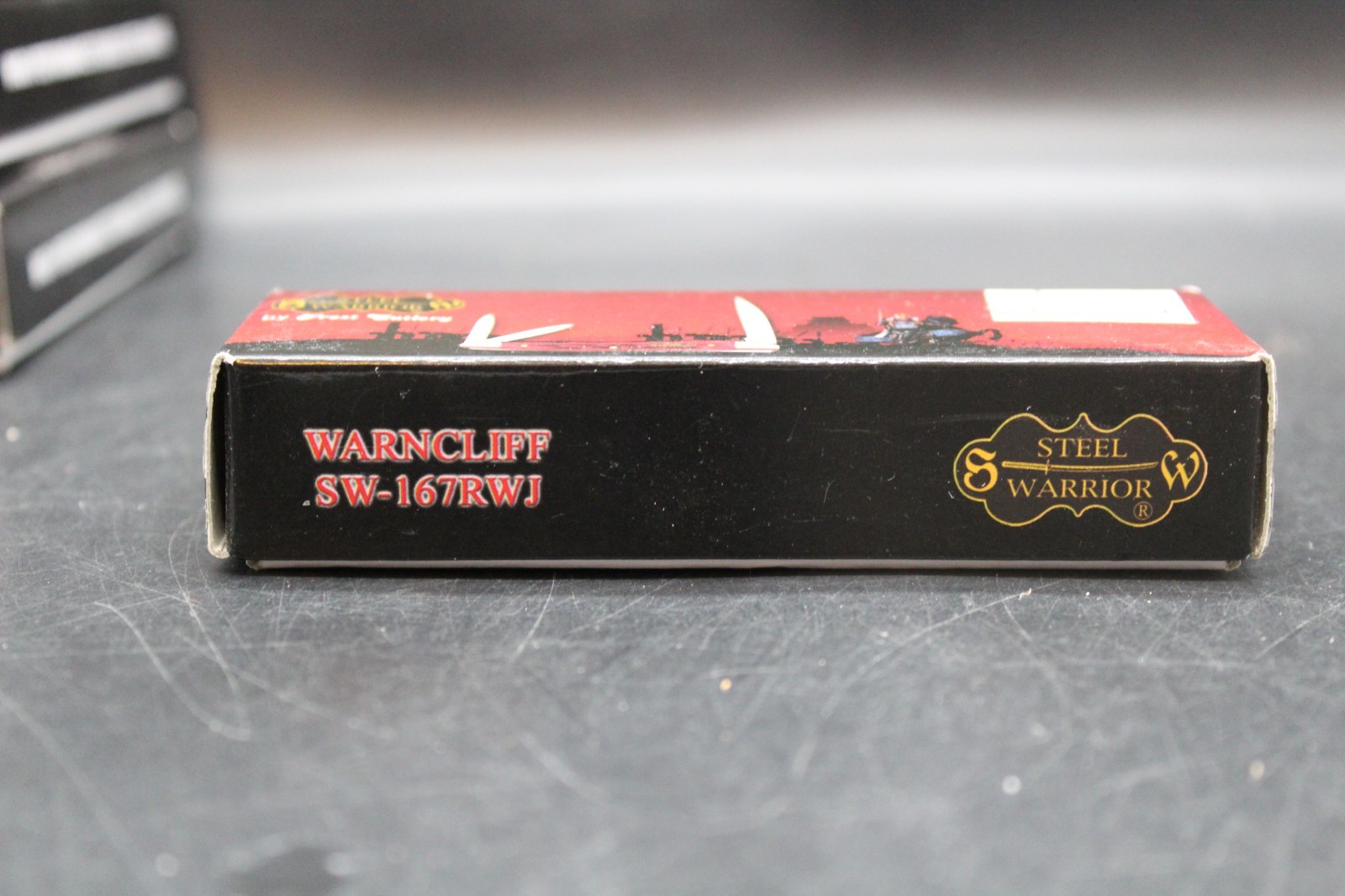 Steel Warrior Warncliff Trapper Pocket Knife SW-167RWJ 440 Stainless New in Box