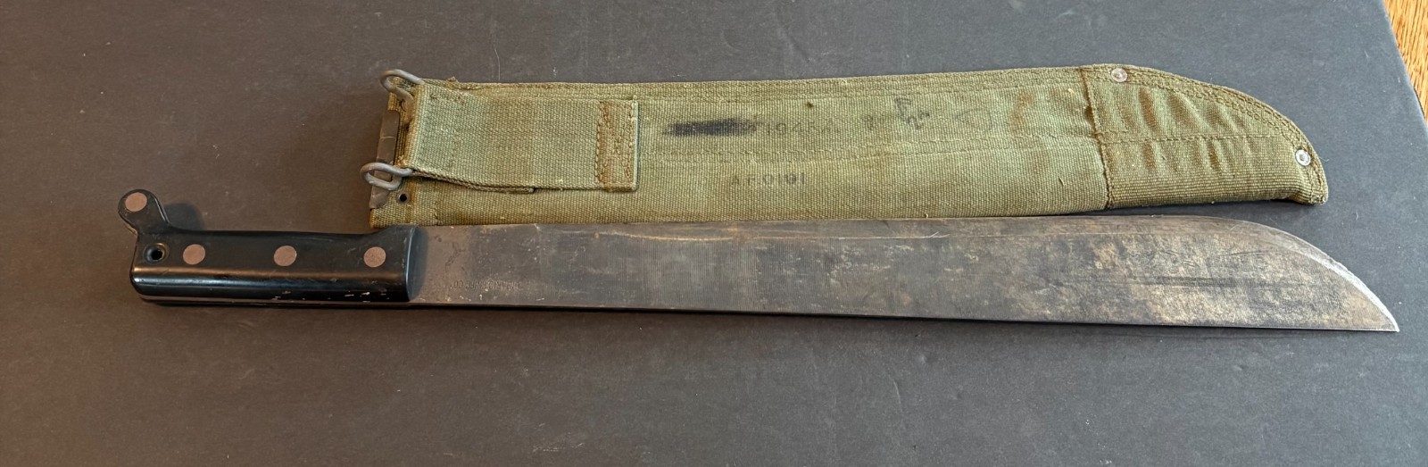 Vintage U.S. Military Machete and Sheath – Ontario Knife Co.