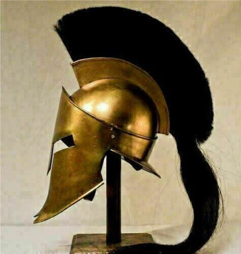 300 SPARTAN HELMET KING LEONIDAS MOVIE REPLICA HELMET MEDIEVAL HELMET