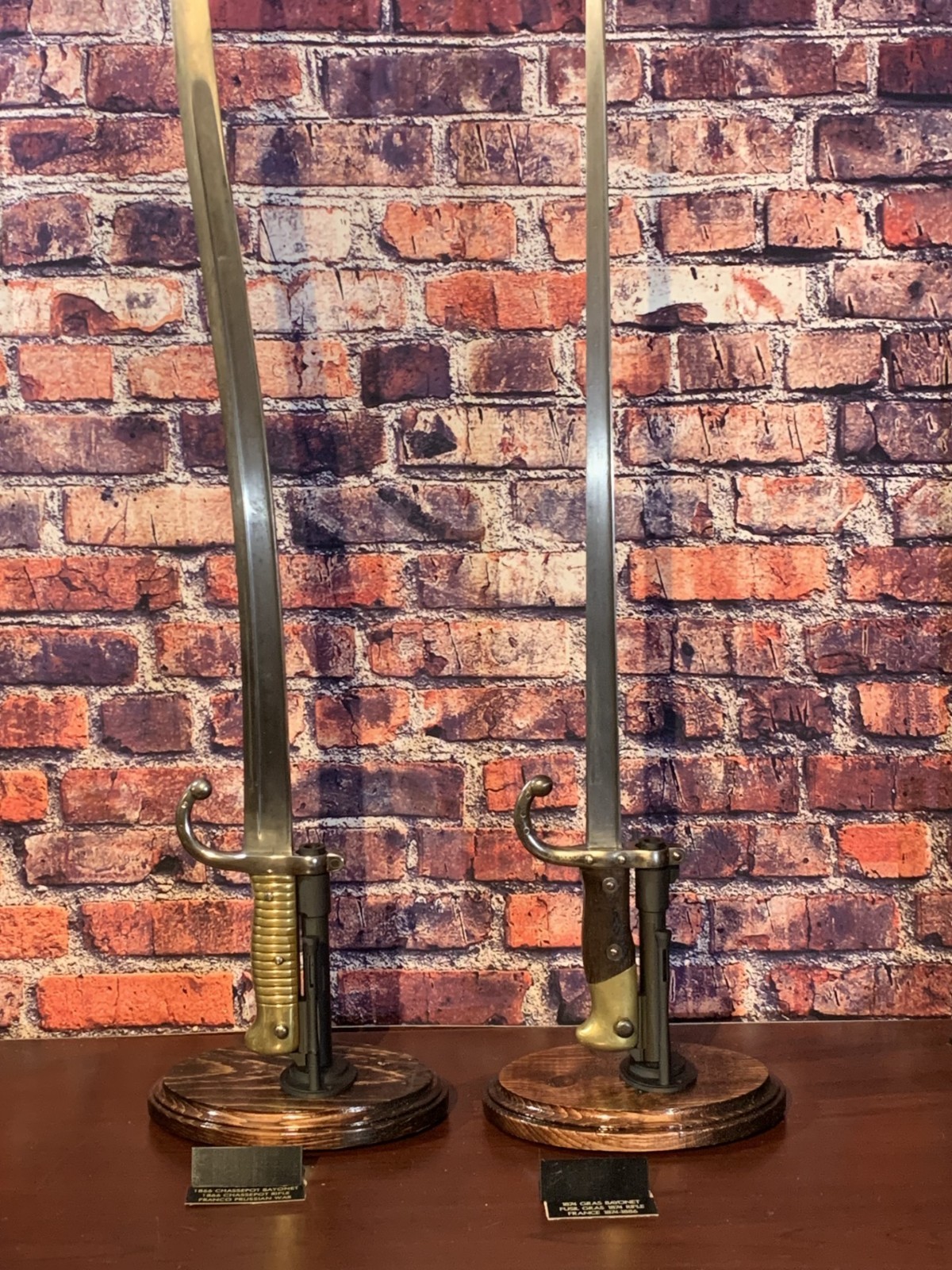 Bayonet Stands for the French Chassepot 1866 and 1874 Gras Bayonet/Scabbard