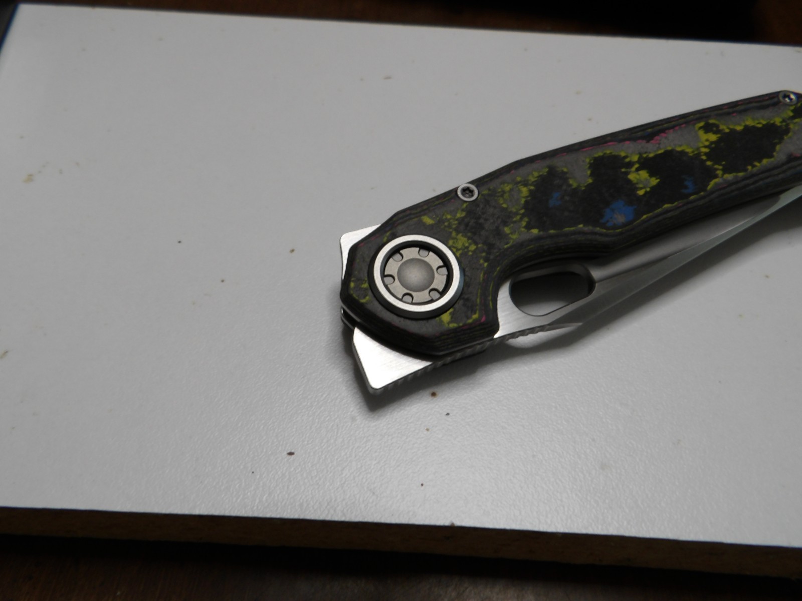 New Vosteed 4th Anniversary Thunderbird V vanchor lock Knife Ultimate warrior CF