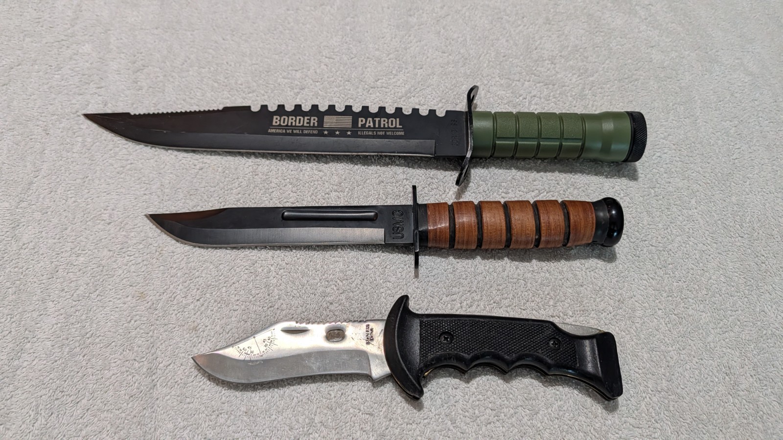 USMC And 2 Other Knives