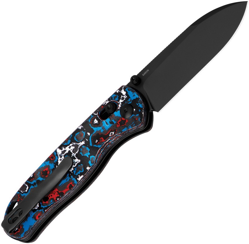 Kizer Cutlery Drop Bear Clutch Lock Nebula Folding Knife
