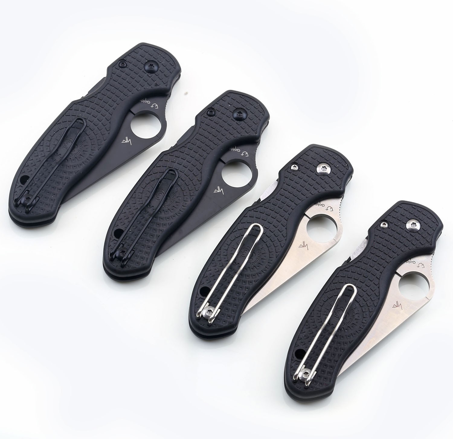 C223 Black Nylon Fiber Handle Tactical Camping Knife 440c Stainless Steel Blade