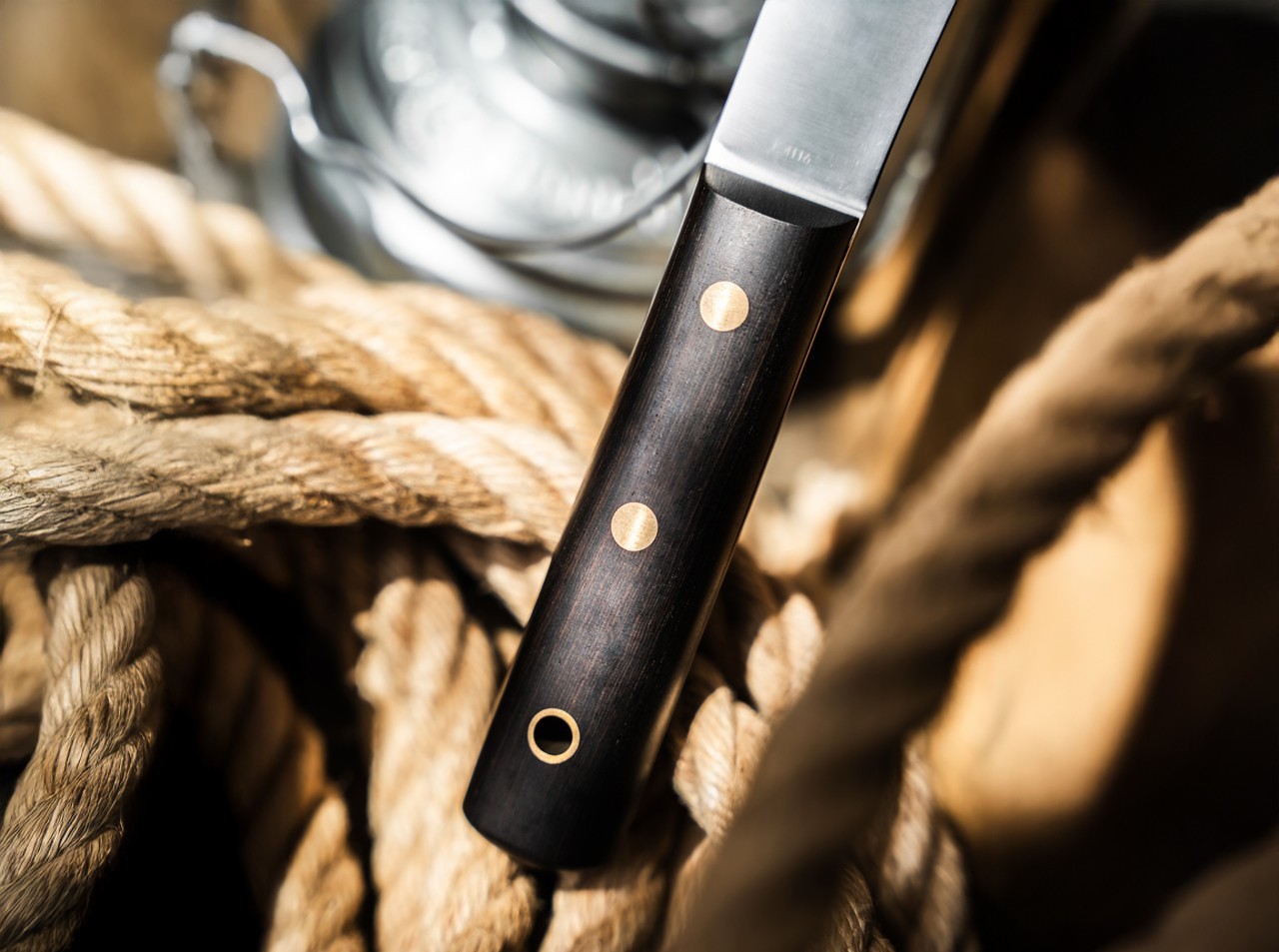 History Knife & Tool Sailor´s Knife 5.28″ Fixed Blade 4116 Full-Tang – 02HY005