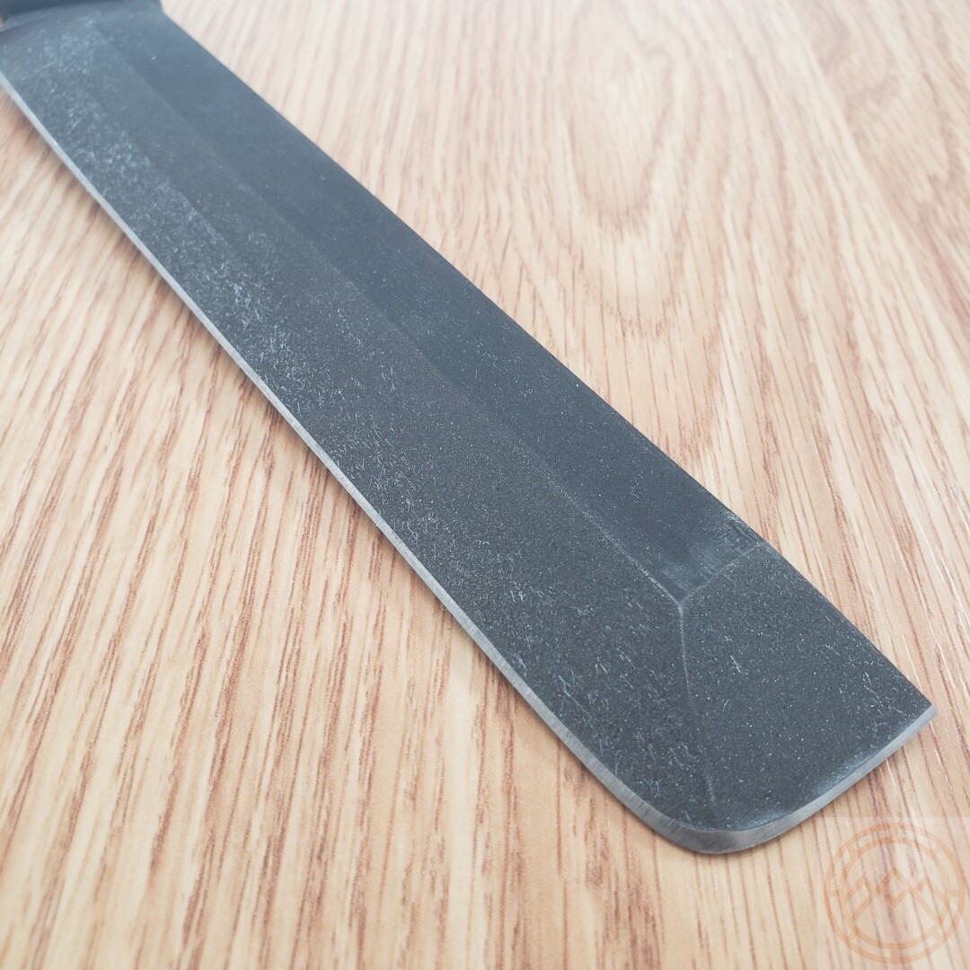 Ontario Spec Plus Alpha Fixed Machete 7.25″ Carbon Steel Blade Rubber Handle