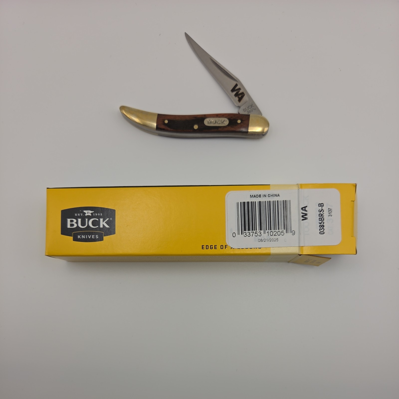 Buck Knife Toothpick 0385BRS-B New in Box – Branded