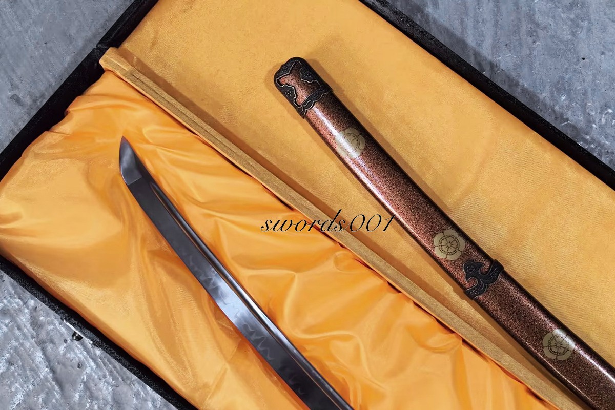 41» Handmade Japanese Authentic Tachi Sword T10 Steel Clay Tempered Katana