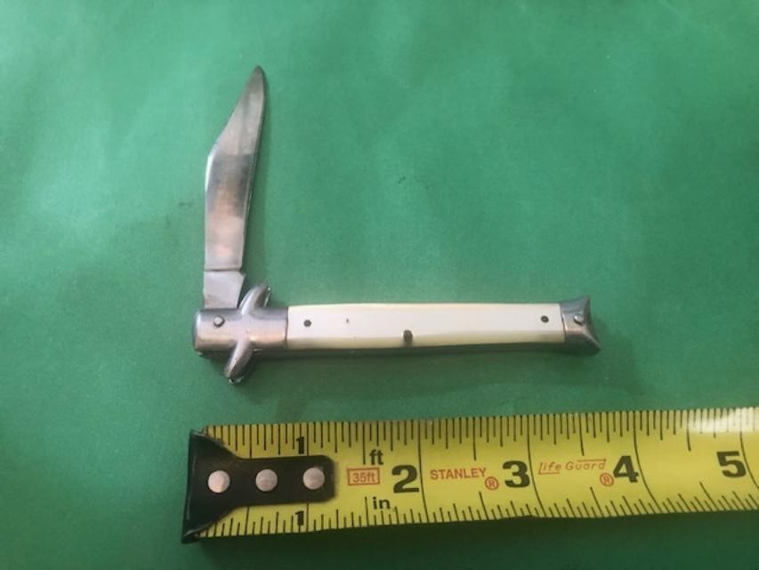 2.5″ SINGLE BLADE KNIFE – STAINLESS STEEL – 3.75″ CLOSED
