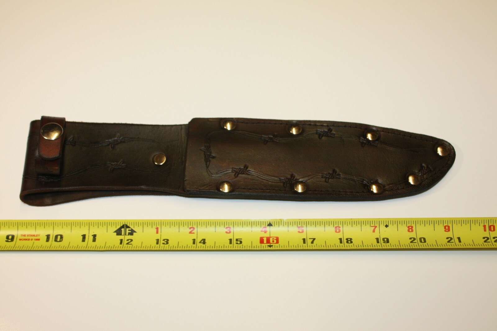 Custom Leather { KABAR 1217 } Knife Sheath-USA MADE