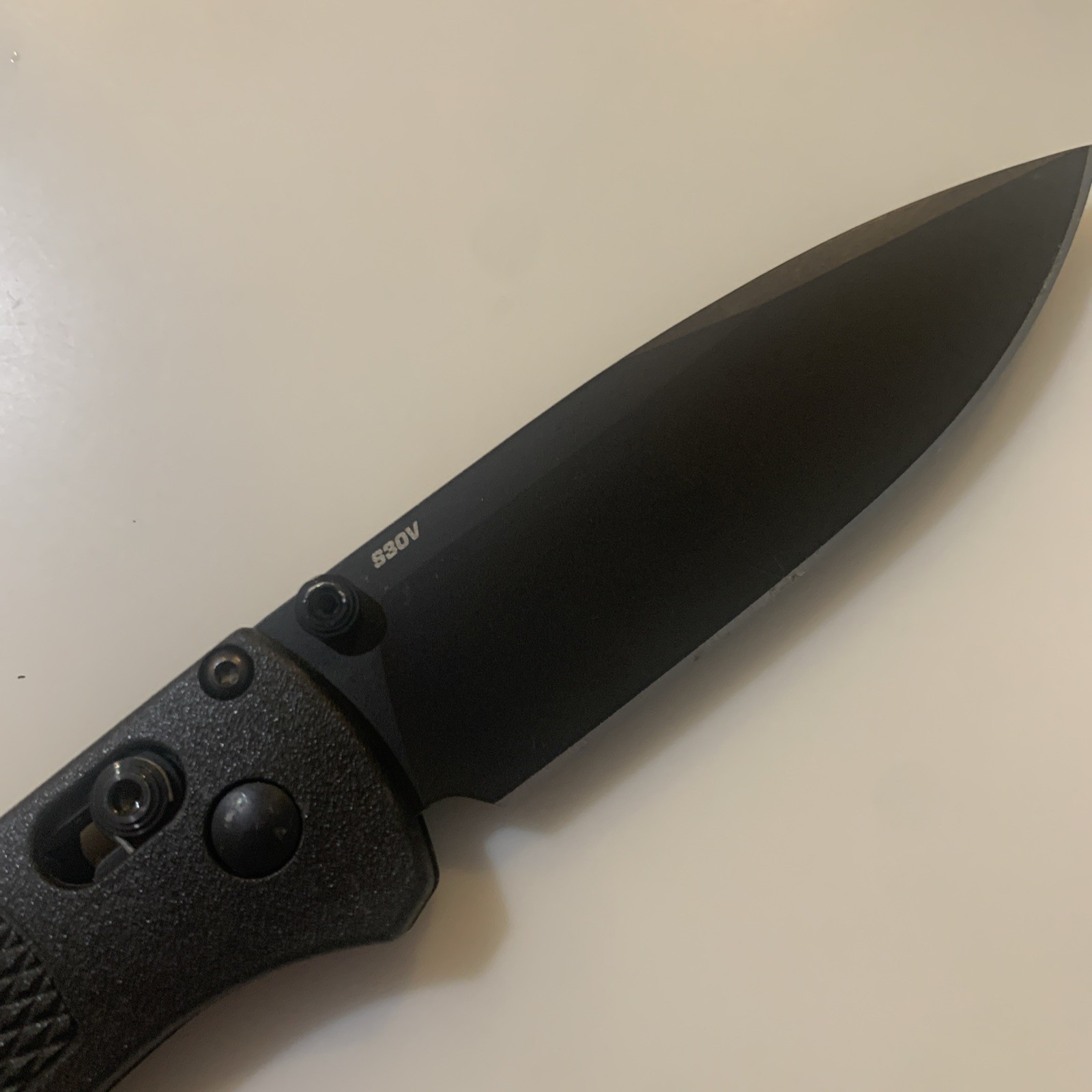 Benchmade 535 Bugout Knife Black S30V Folding Knife Clean Excellent *