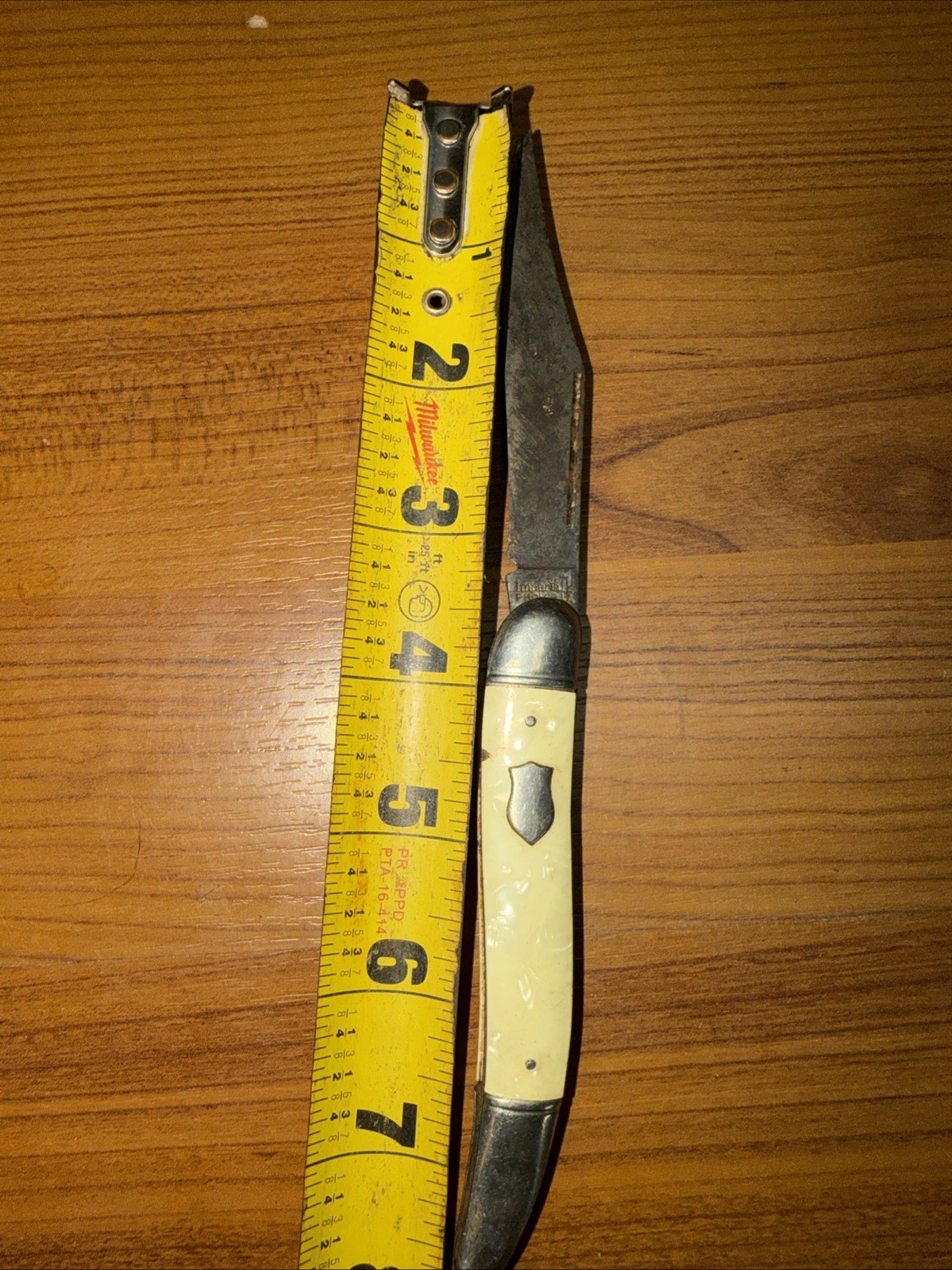 Vintage Imperial Blade Pocket Folding Knife Pearl Handle