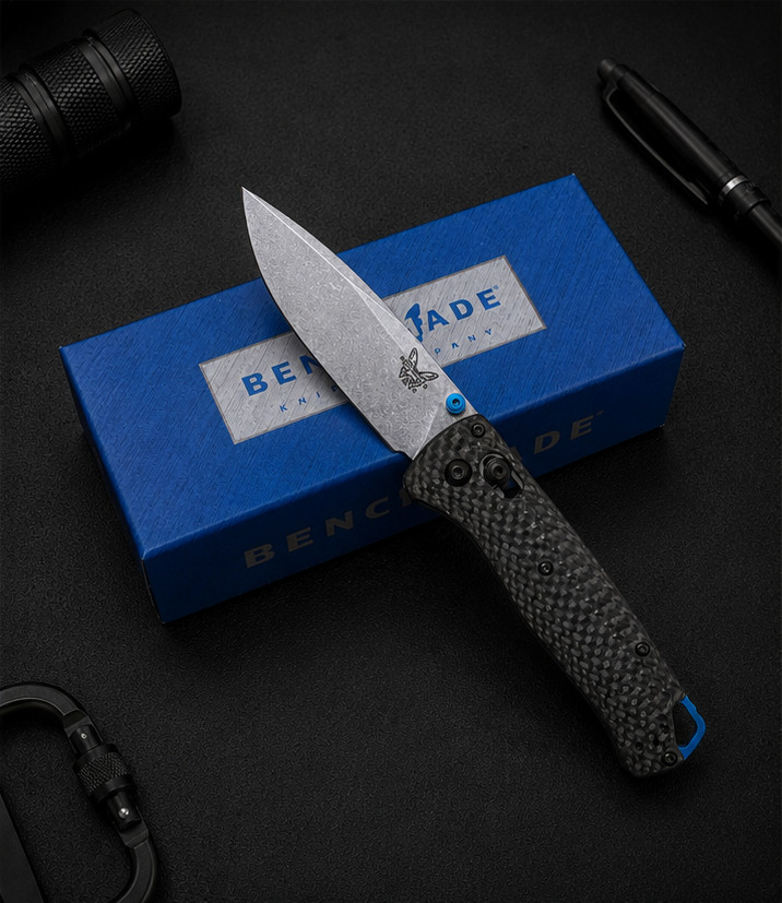 NEW Bugout 535 CPM-S90V Carbon Fiber AXIS Lock Folding Knife Free shippin