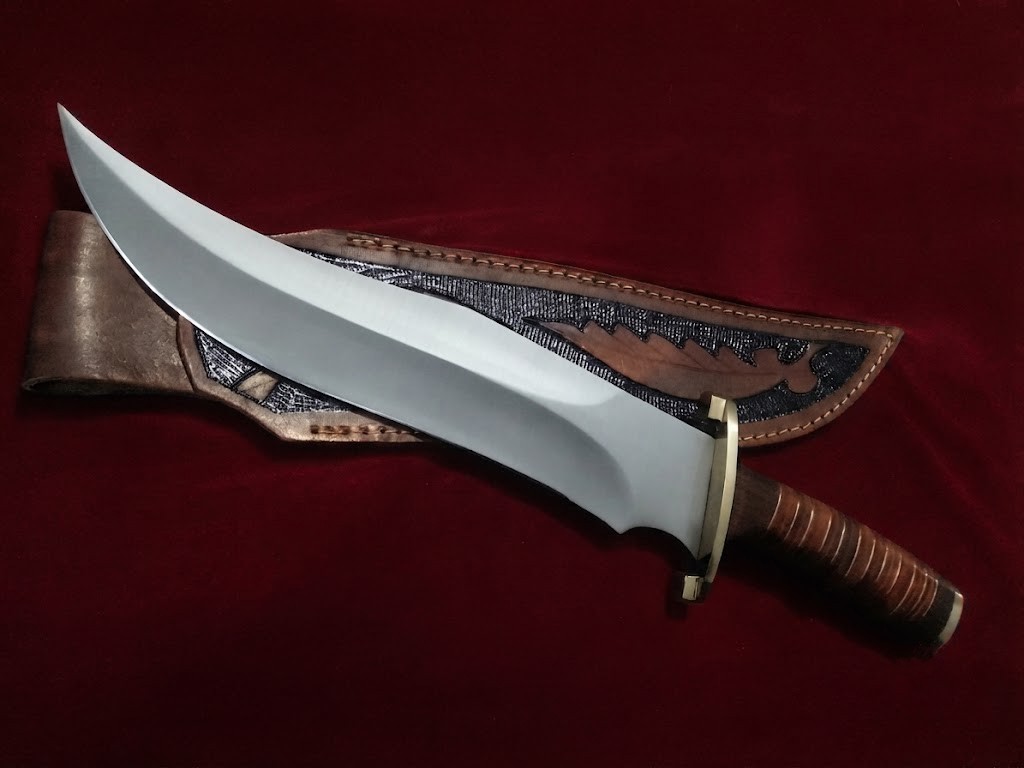 Titan Edge 18″ Handmade 1095 Carbon Steel Combat Tactical Hunting Bowie Knife