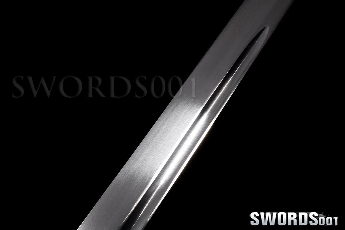 Japanese Samurai Sword Tanto Manganese Steel Self Defense Knife Rosewood Handle