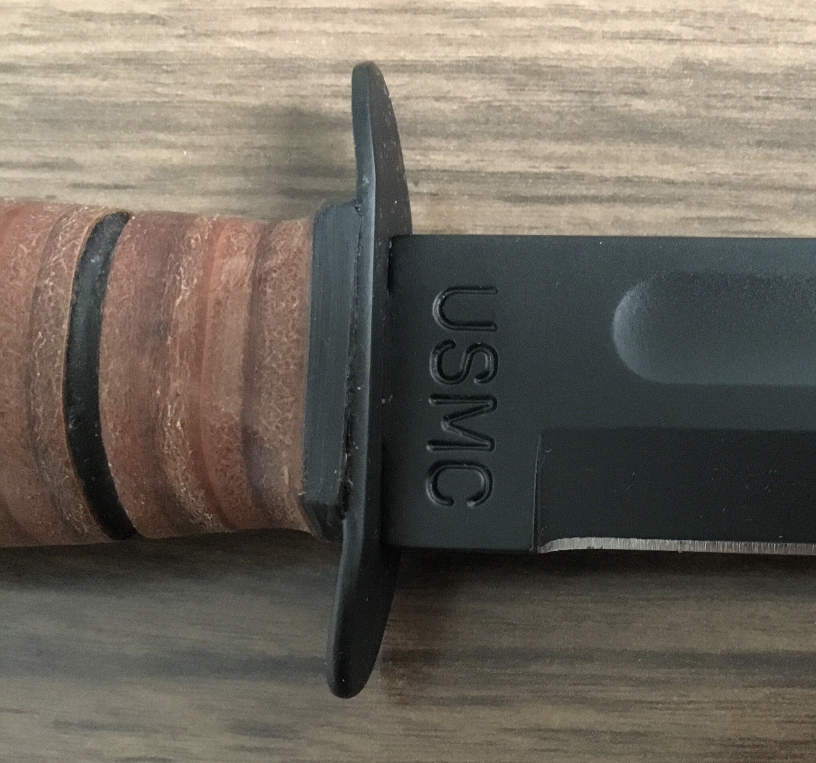 Vintage Ka-Bar U.S.M.C. Fighting Knife 1217 W/Sheath. NOS IN BOX WITH PAPERS