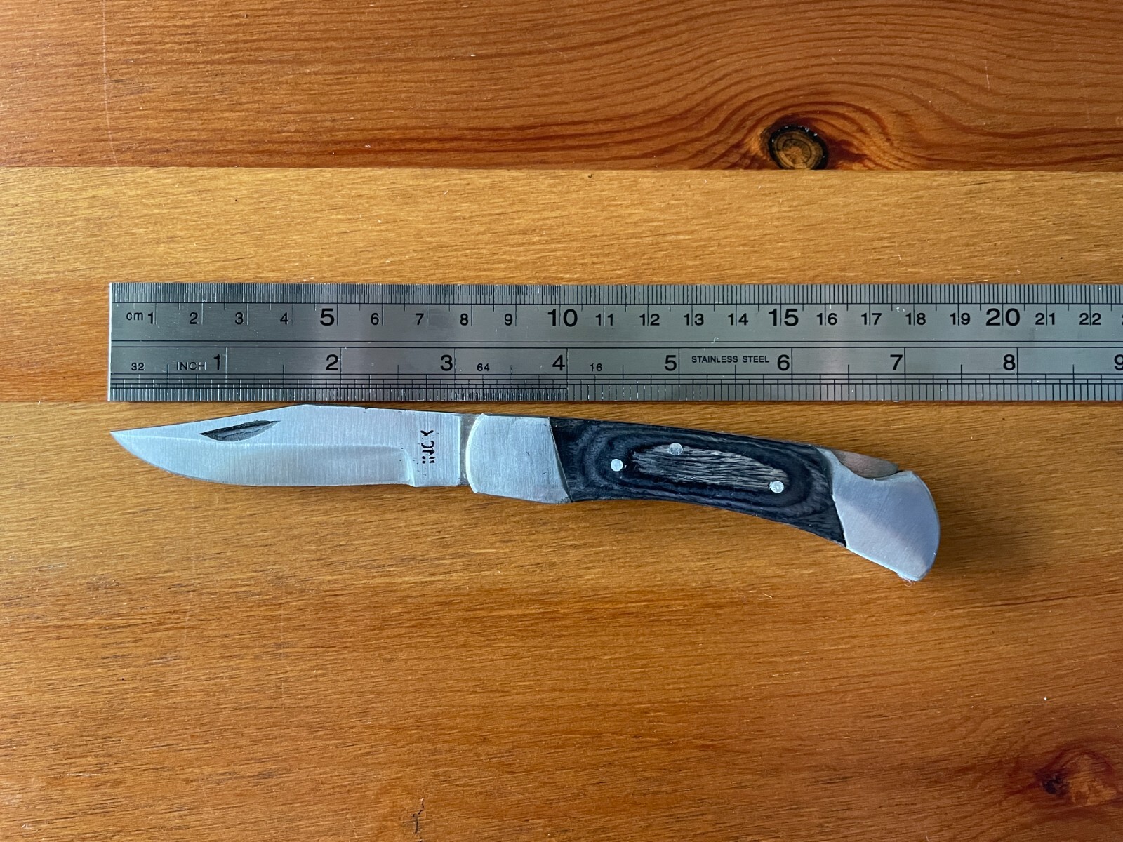 Spanish Navaja pocket knife 2.9″ Wooden Scales – USA Seller