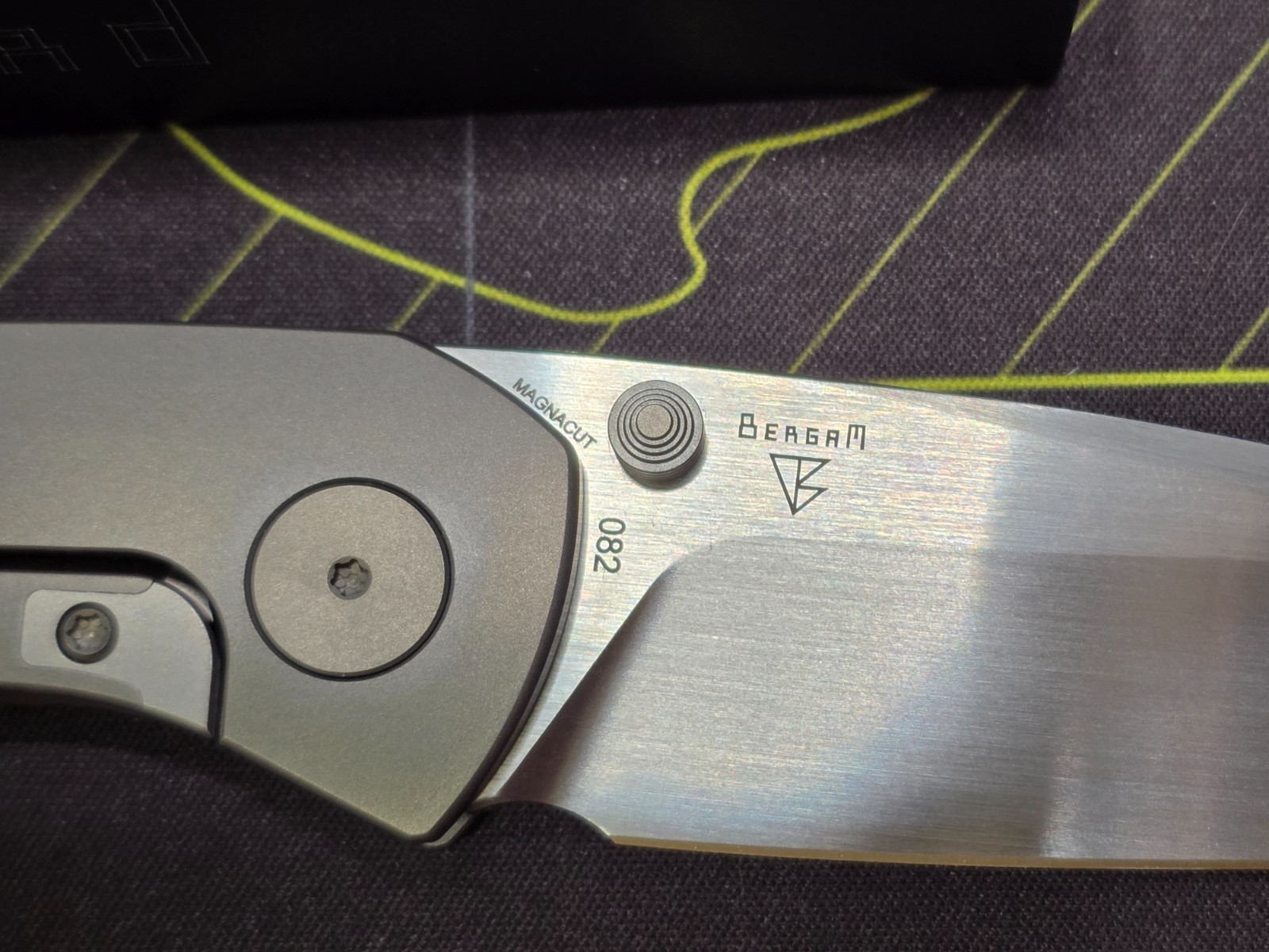Dalibor Bergam Asgard Integral Ti Handle/ Magnacut 1st Production Run SN 82/100