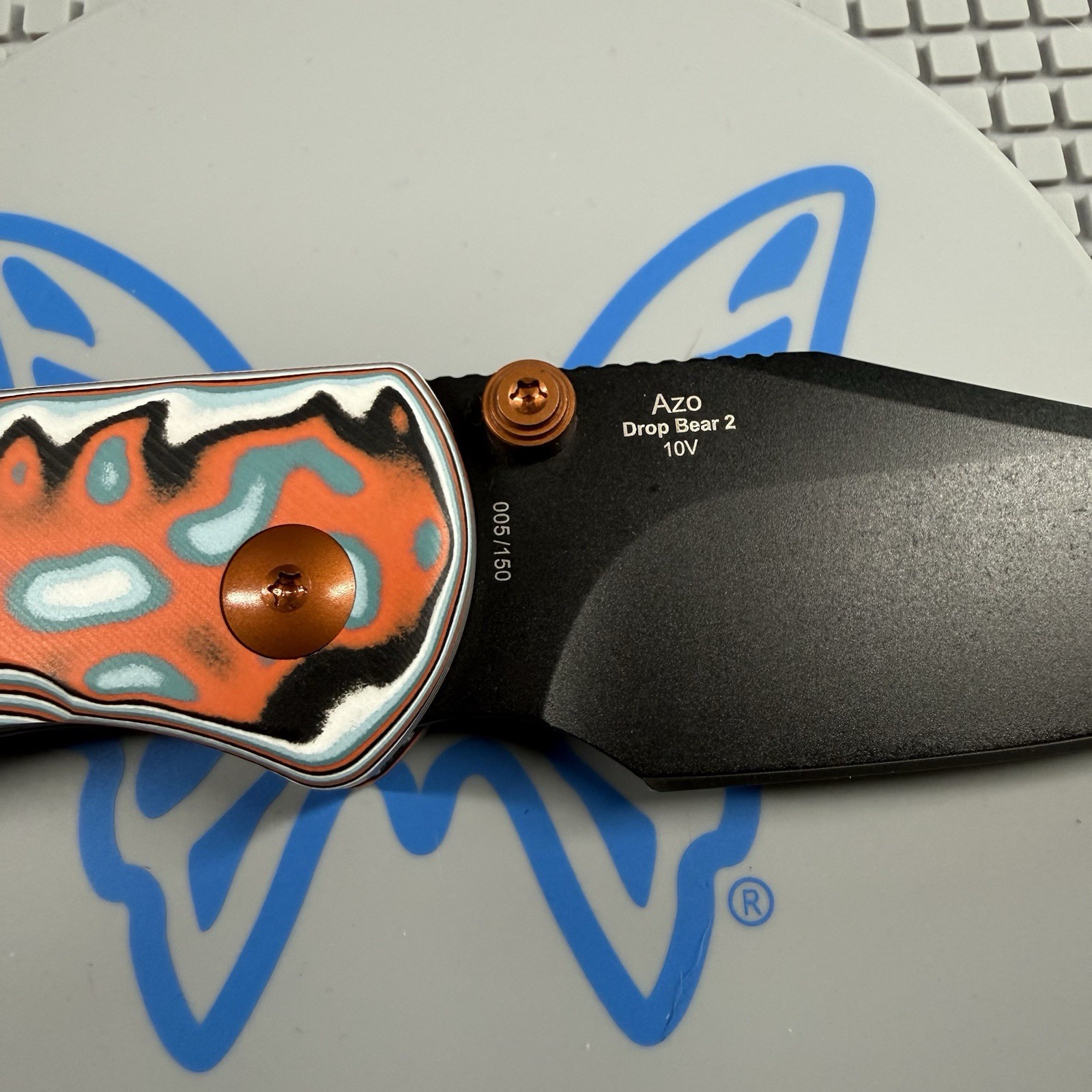 Kizer Drop Bear 2 Miami Vibes 10V Blade #005 Out 150 Limited Edition Exclusive