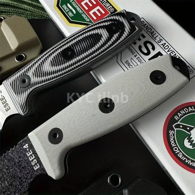 ESEE Series S35VN Stainless Steel Blade Knife G10 Linen Handle Multi-function…