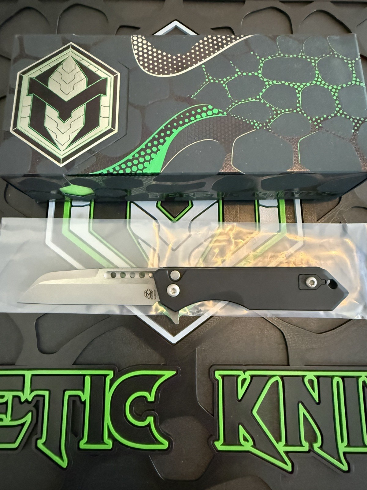 Heretic Knives Jinn Manual, Battleworn Magnacut BIN!!