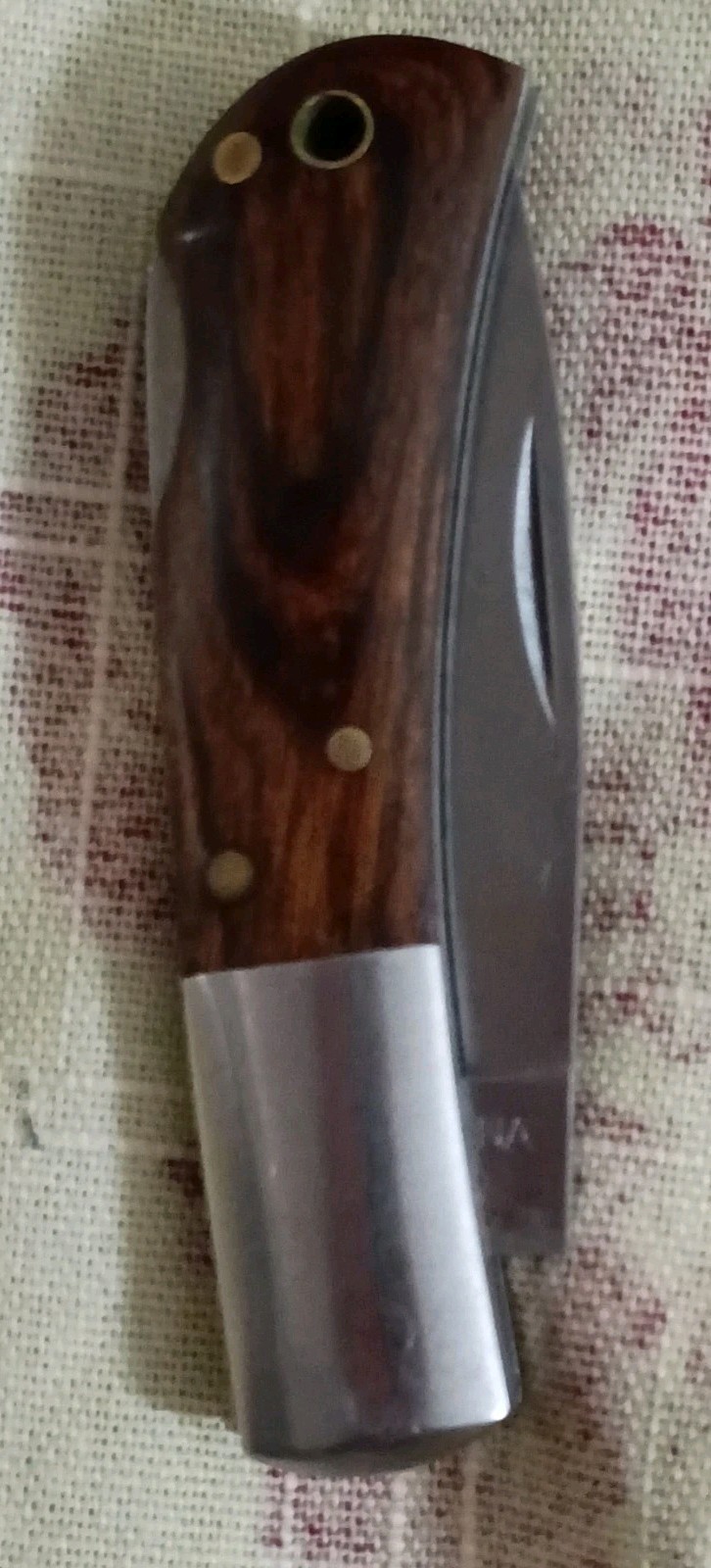 Carolina Carolina Lockback Pocketknife Clip Point 2.76-4in SS Blade Wood