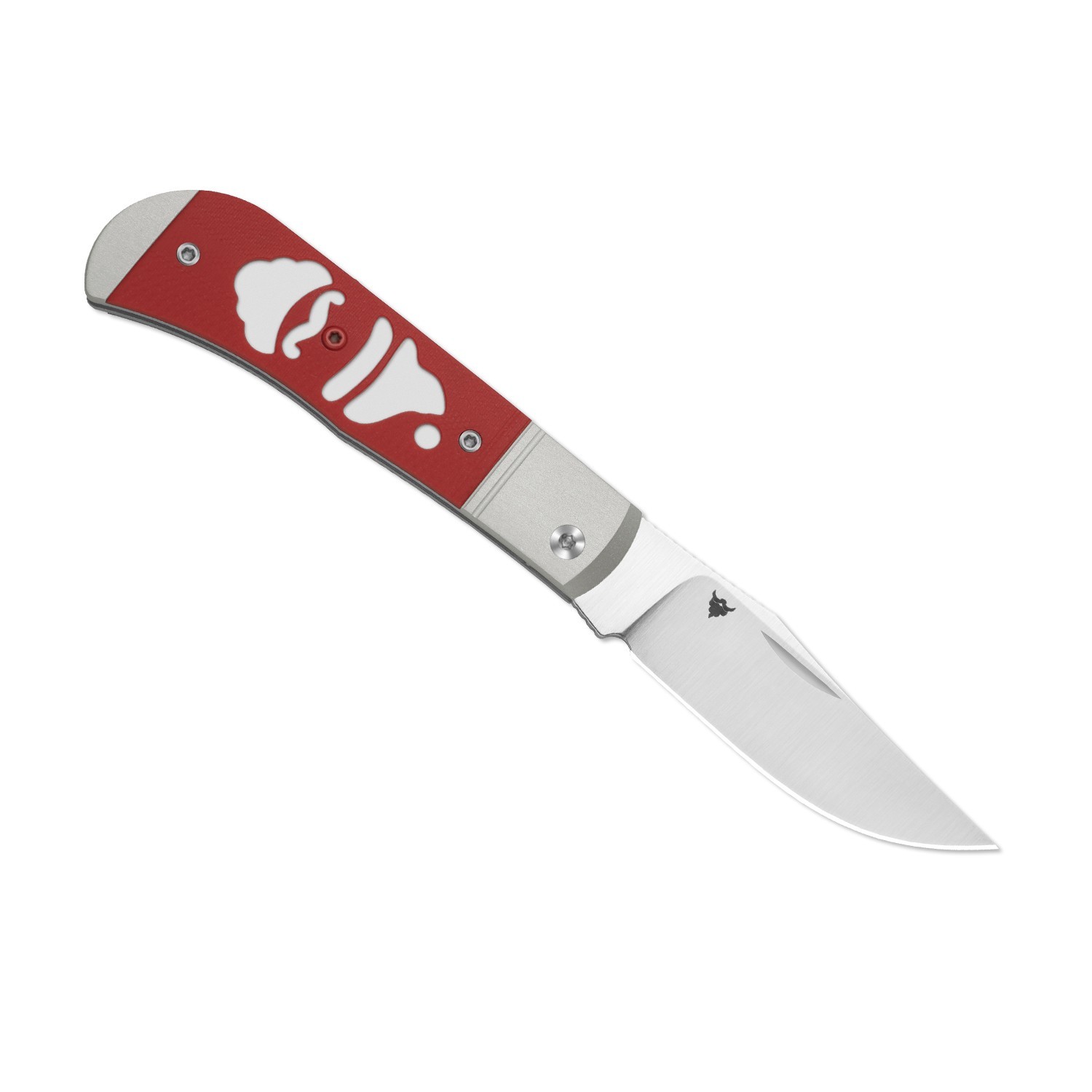 Kizer Trestle Christmas Folding Pocket Knife 14C28N Blade Aluminum & G10 Handle