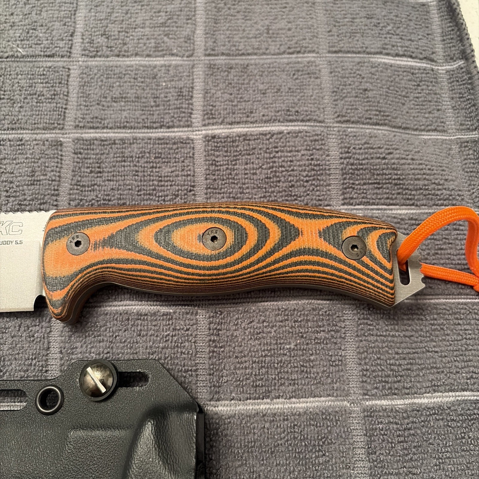 Architect Field Buddy 5.5″ TKC Fixed Blade Looks Unused Made By TOPS