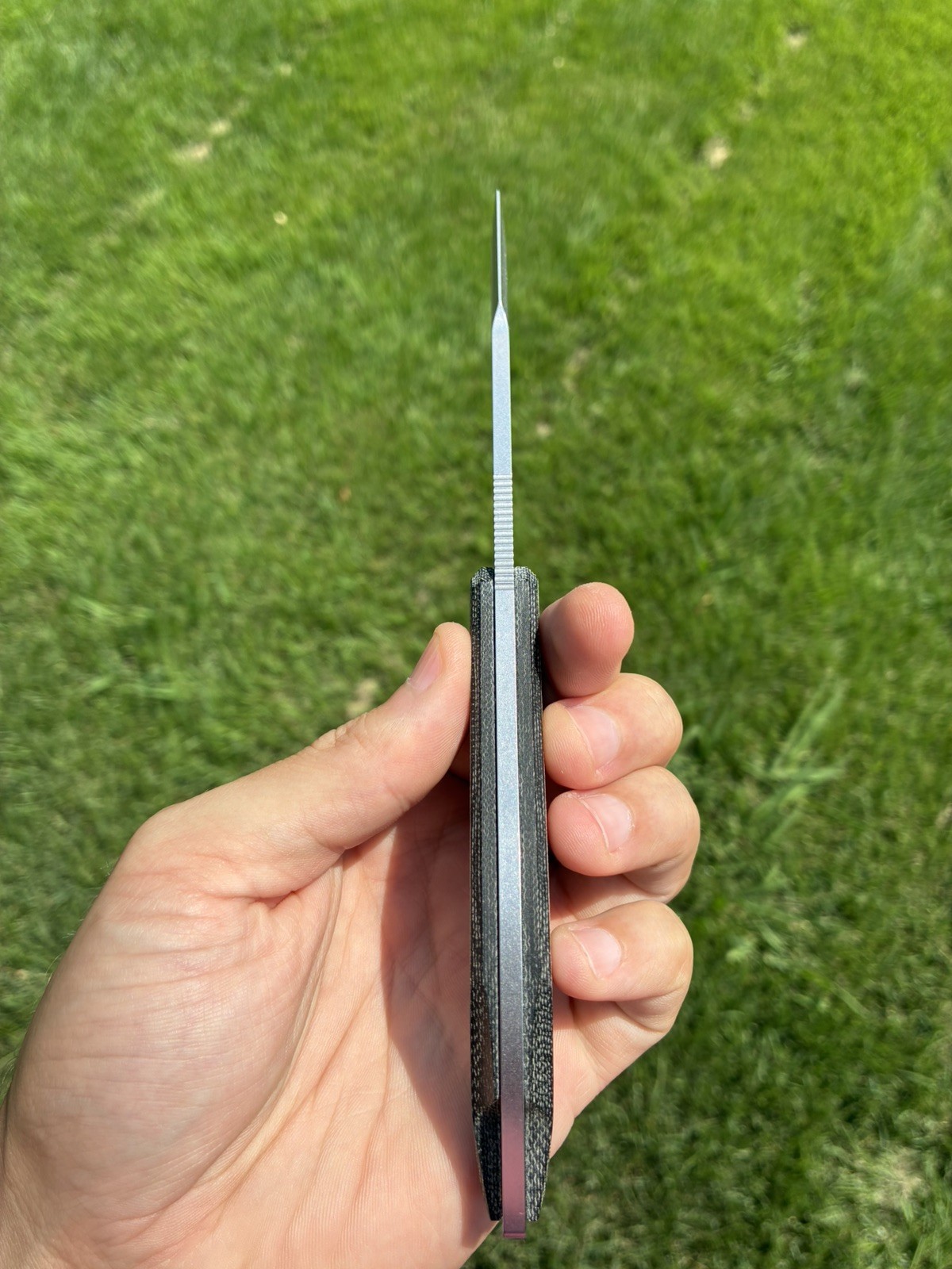 Koenig Helo Magnacut w/ leather sheath