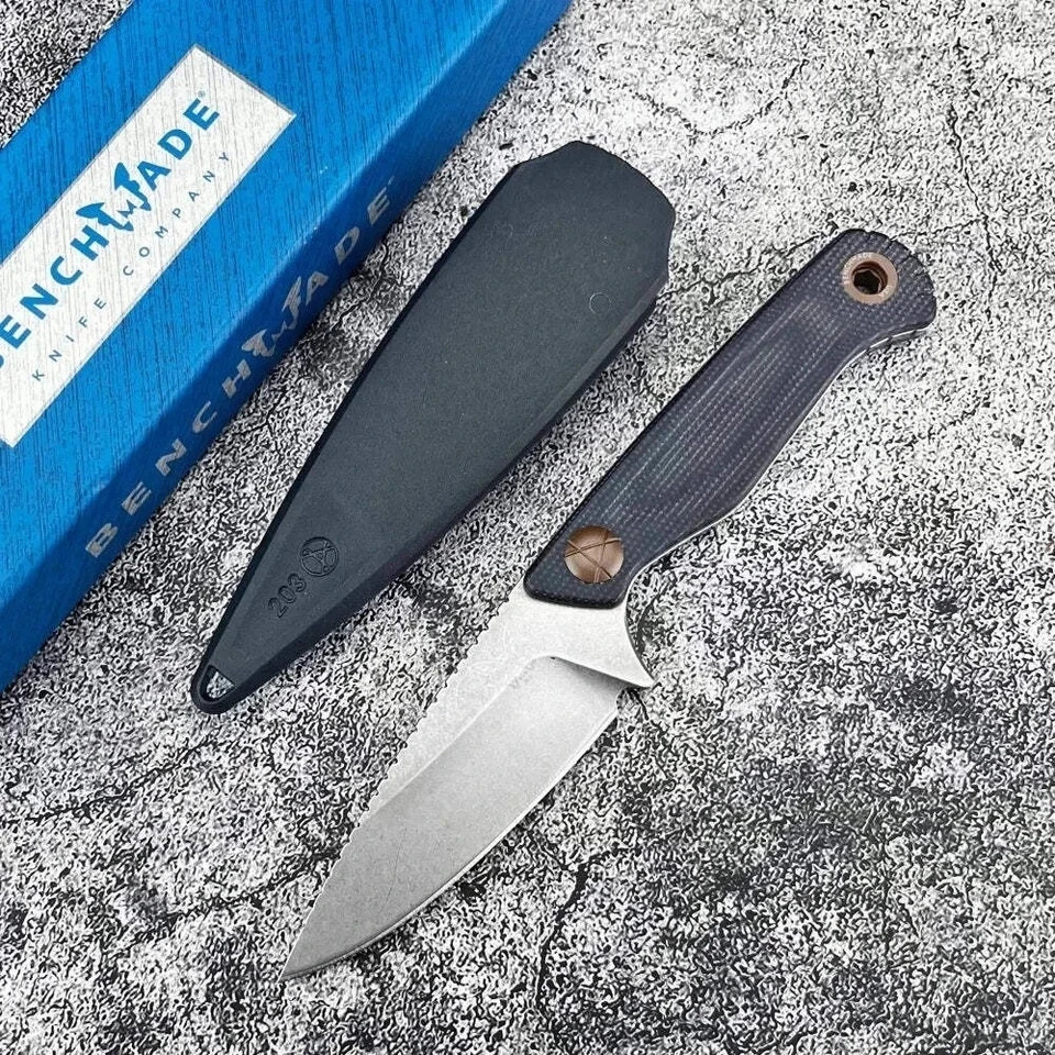 BM 203BT Dacian Knife Fixed Blade G10 Handle Tactical Outdoor Knives free ship