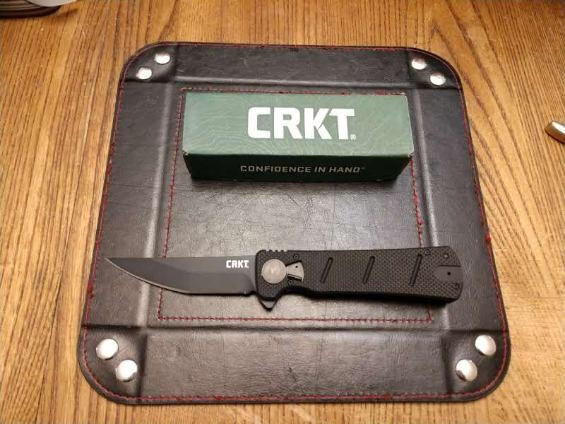 CRKT Goken Folding Knife 3.69″ 1.4116 Stainless Steel Blade G10 Handle 4.2 O.Z.