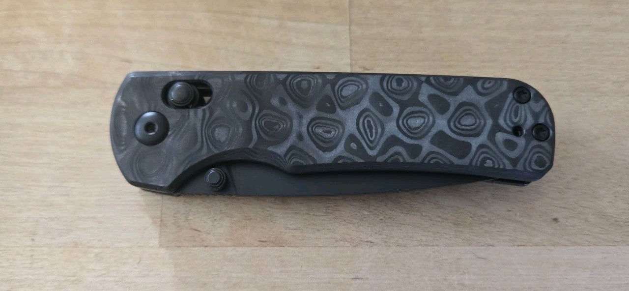 Oknife Limited Edition Rubato 4 Rail Lock Folding Knife Carbon Fiber CPM-S35VN
