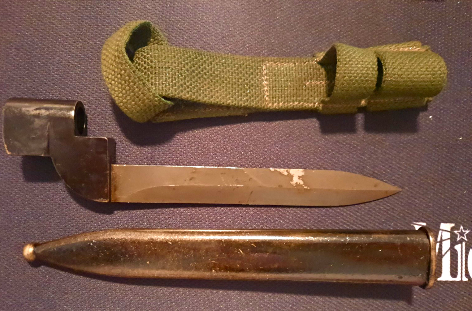 Original South African Enfield Bayonet No. 9 for Lee-Enfield Rifle No. 4 Mk I