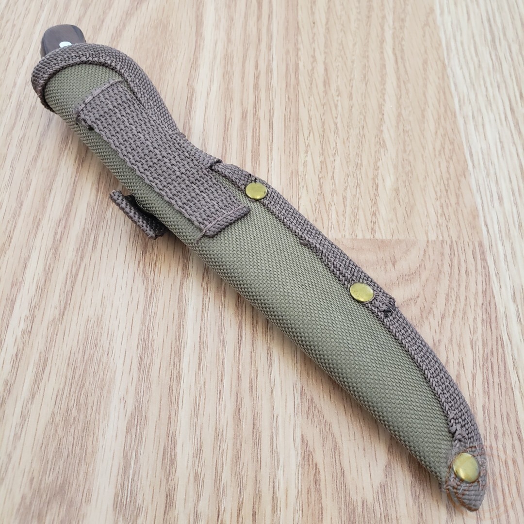 Browning Skinner Fixed Knife 4″ Stainless Steel Full Tang Balde Wood Handle