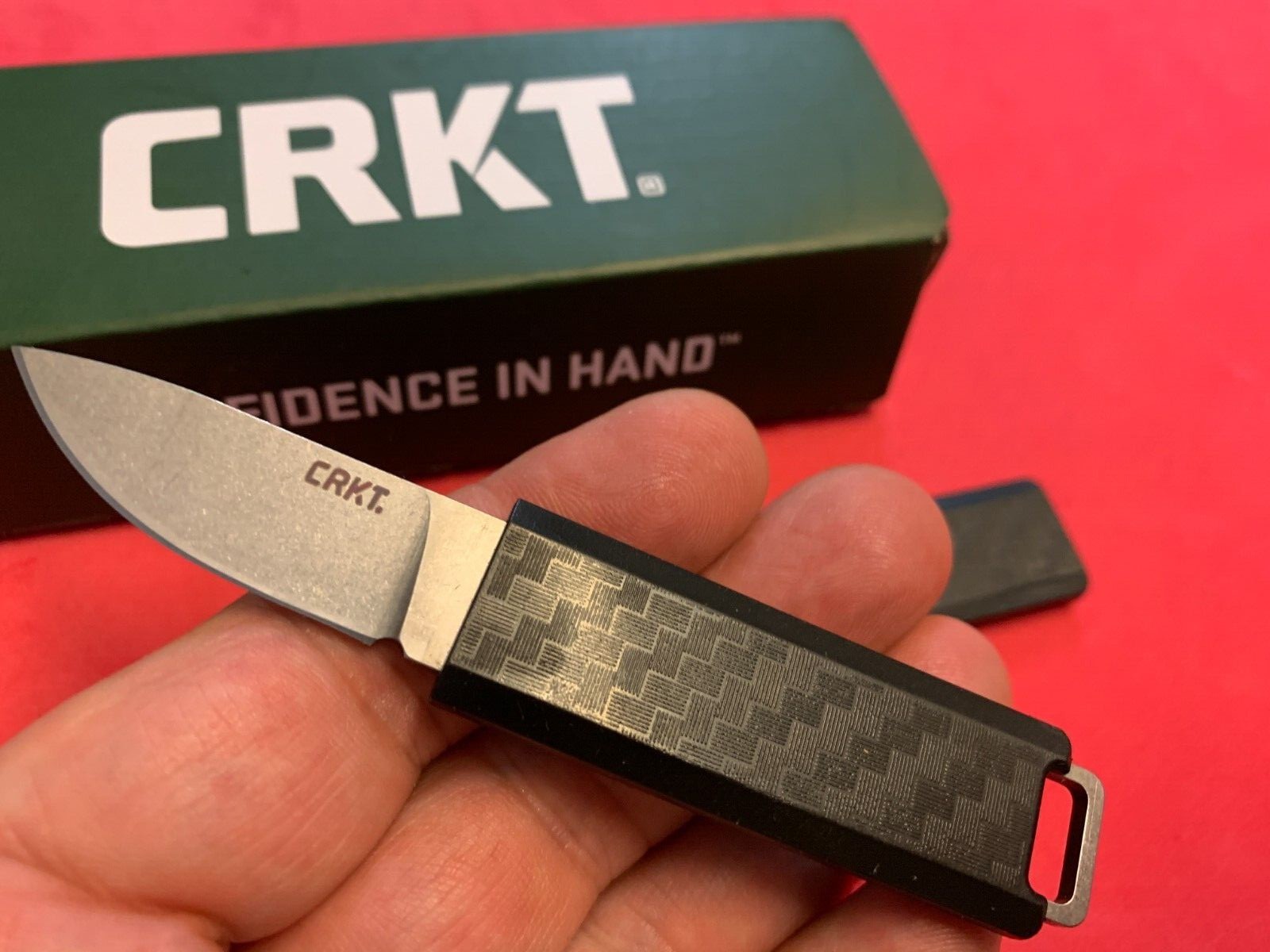 CRKT Scribe Pocket Knife Gents Columbia River EDC Slim Sheath Black New In Box