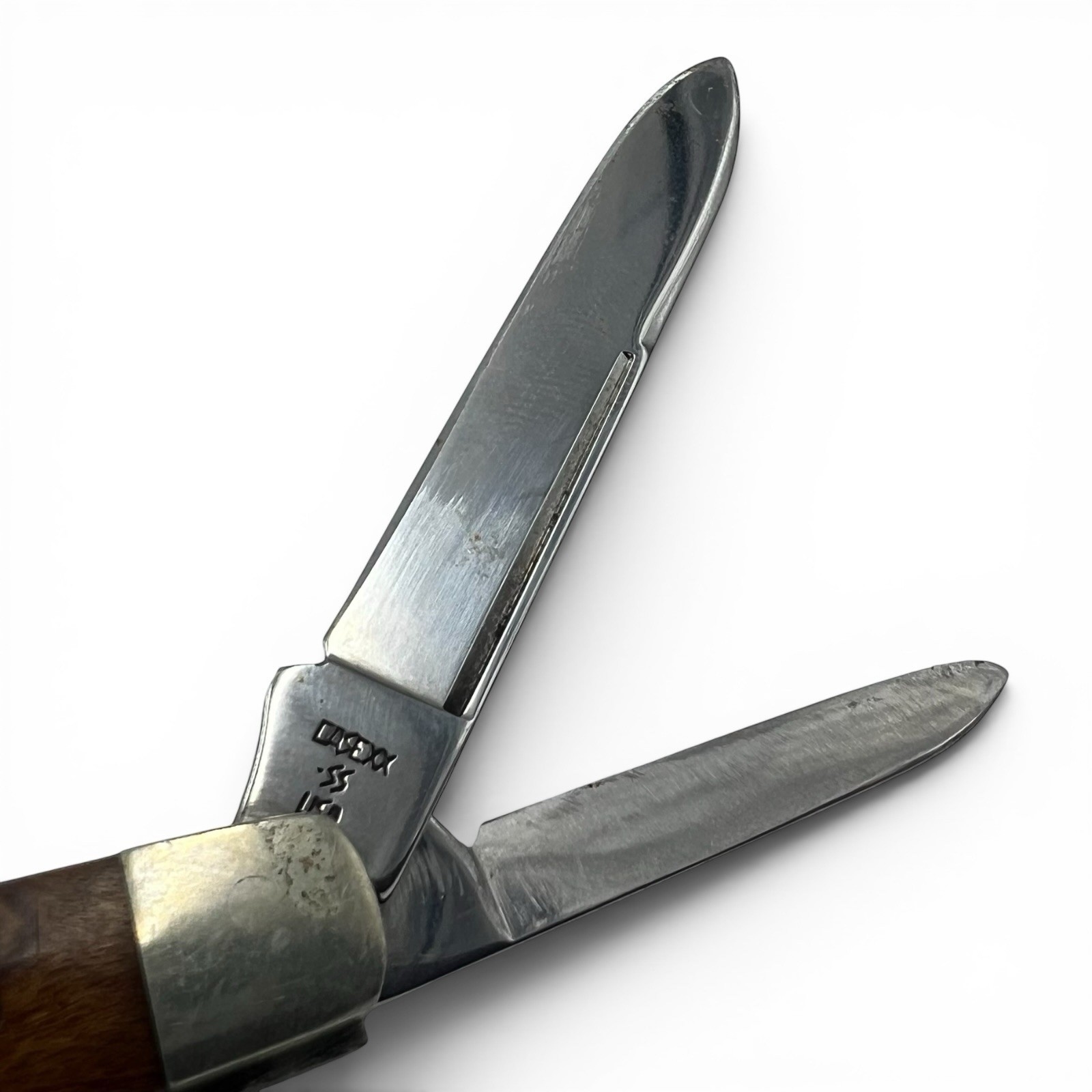 Vintage 1989 Case XX 7215 SS 2 Blade Folding Pocket Knife USA