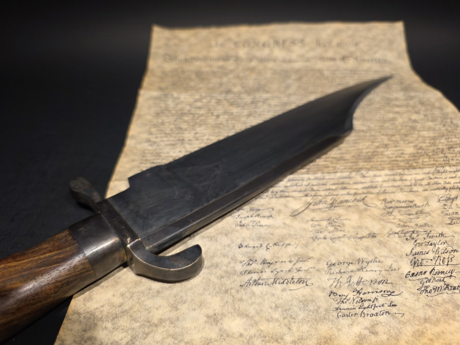 19″ Antique Style Civil War Confederate Bowie Knife