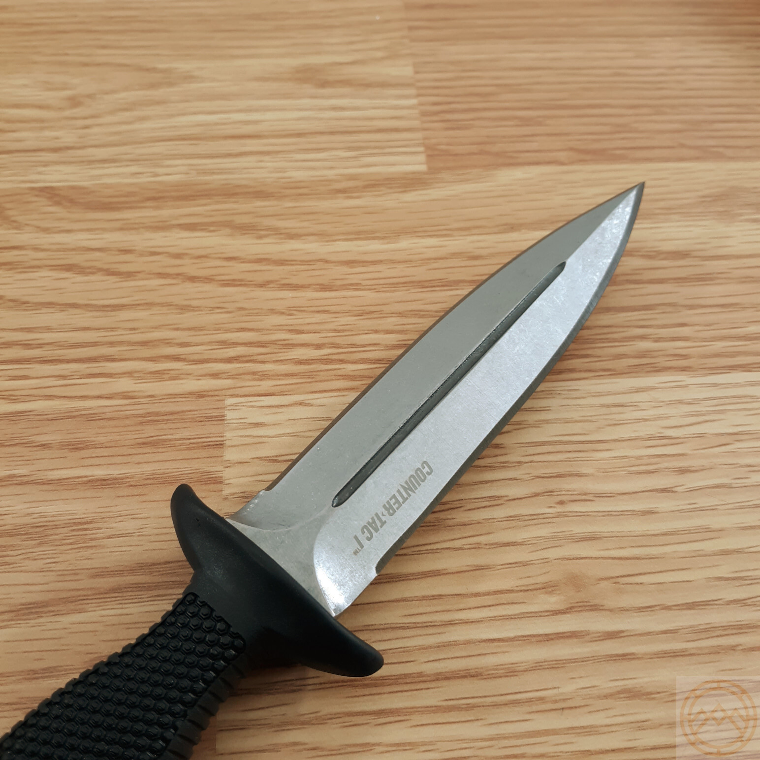 Cold Steel Counter Tac I Knife 5″ Double Edge AUS8A Steel Blade Kray-Ex Handle