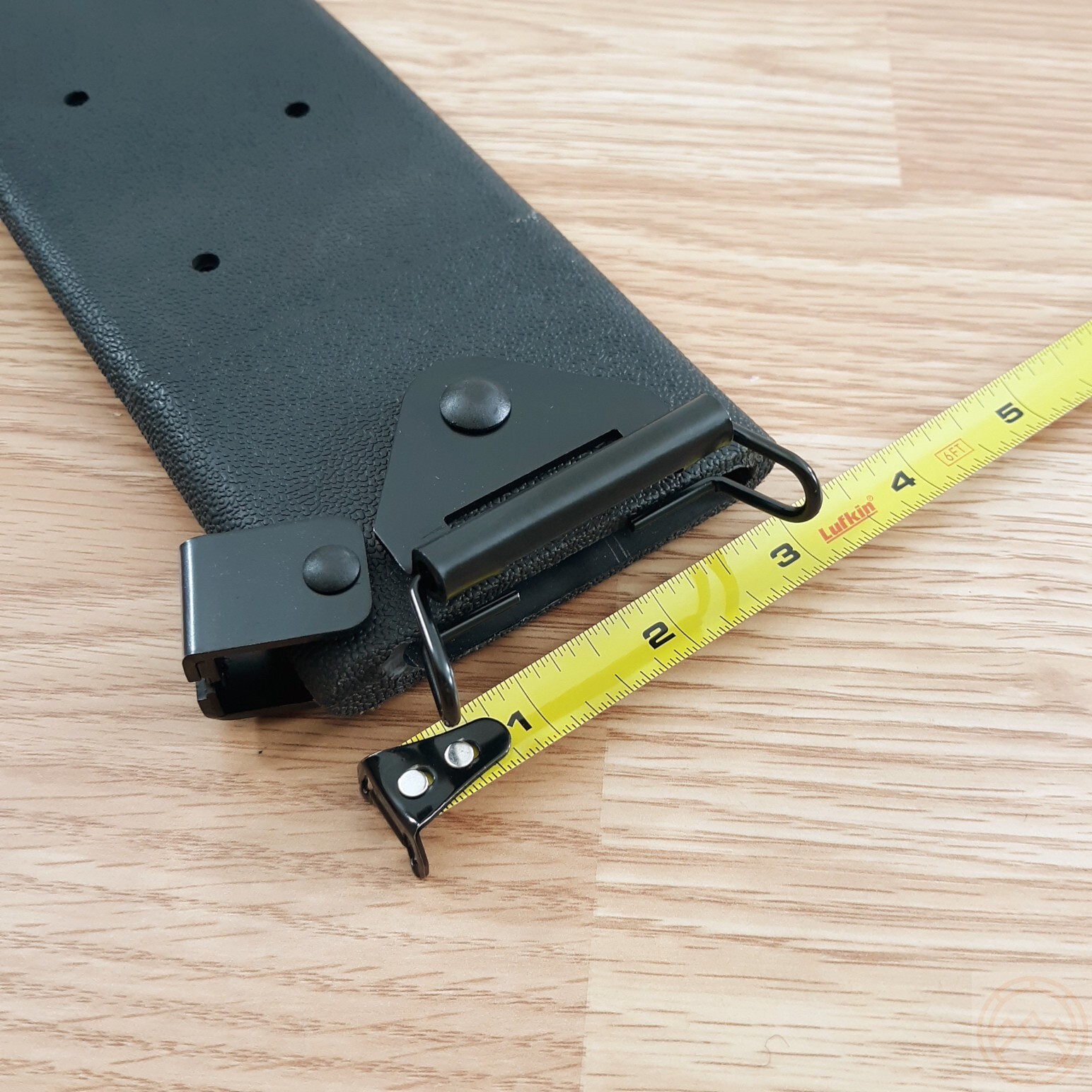 Ontario Machete Sheath Black Plastic Molded Construction Fits up 18″ Blade 18P