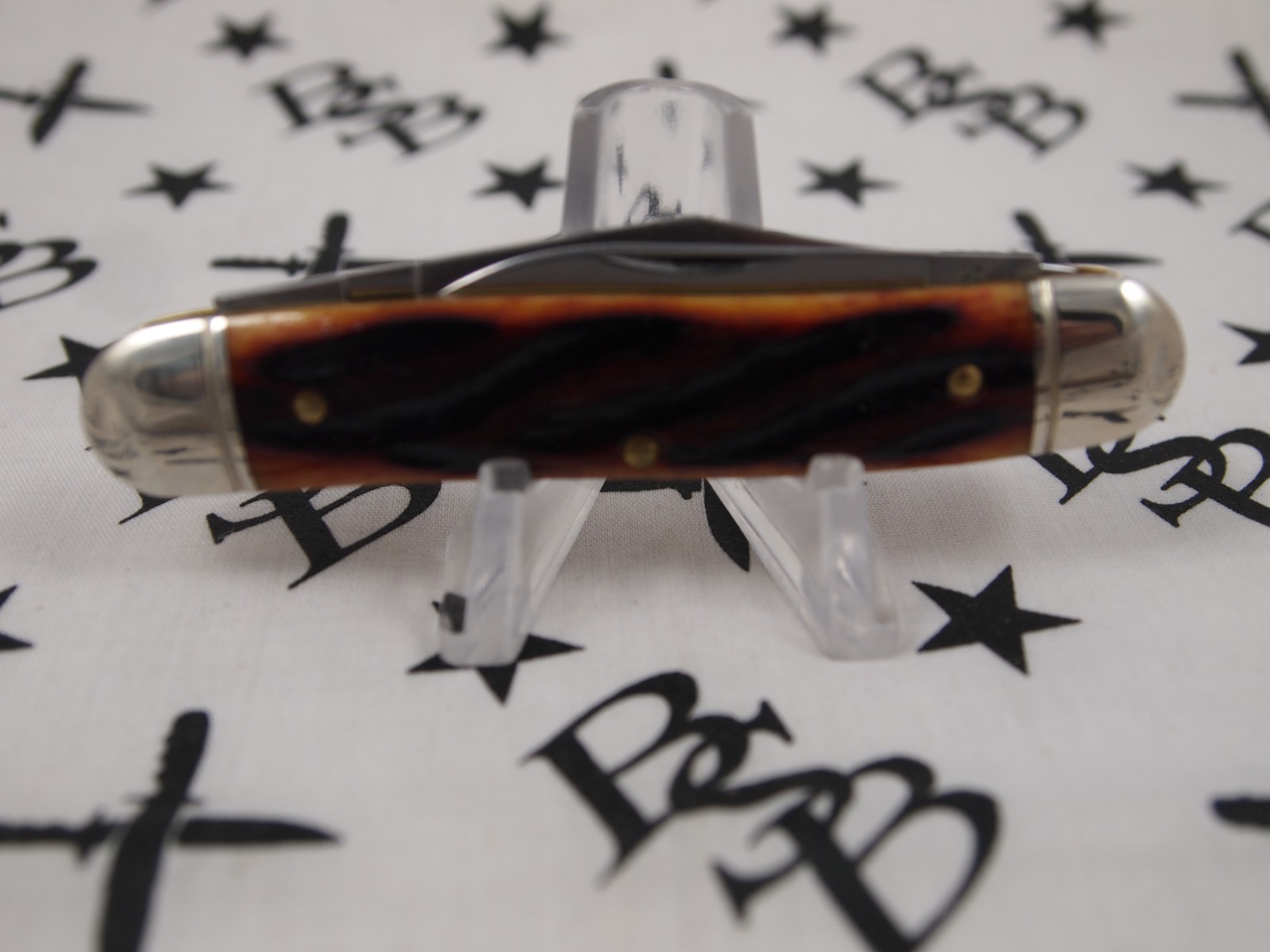 GEC Northfield UN-X-LD 661225 «Lil Cowboy» Amber Worm Groove India Bone, Satin
