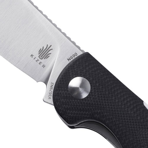 Kizer Infinity EDC Folding Pocket Knife N690 Blade G10 Handle V3579N2