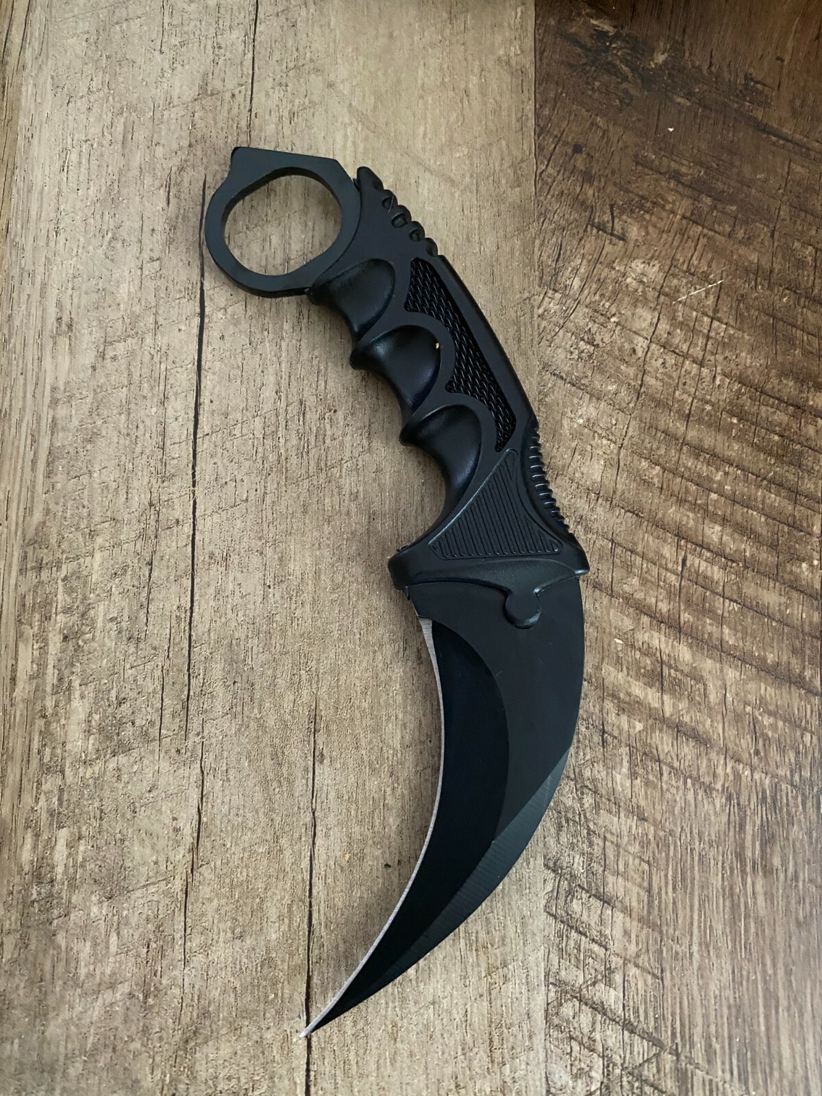 TACTICAL COMBAT KARAMBIT NECK KNIFE Survival Hunting BOWIE Fixed Blade w/ SHEATH