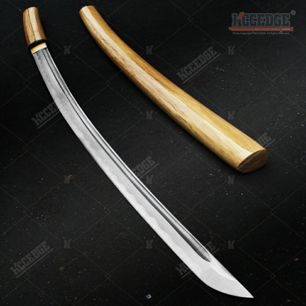 USA STOCK 40″ Sharp Handmade Full Tang Shirasaya Real Samurai Katana Sword