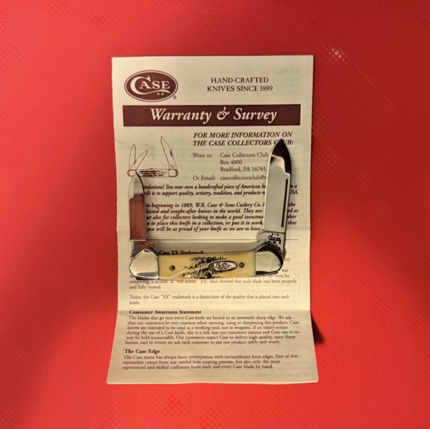 Case XX Baby Butter Bean, BoneStag, Model 03599, Pattern 6.52132 SS, 2004